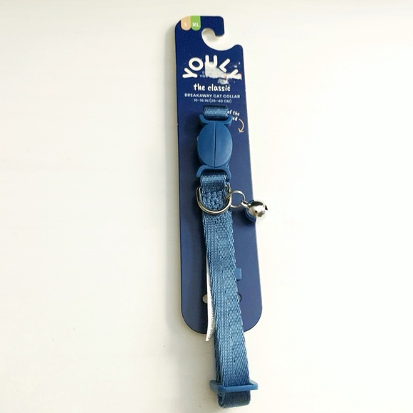 YOULY The Classic Blue Breakaway Large Cat Collar - Picture 9 of 12